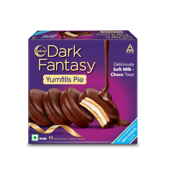 Sunfeast Dark Fantasy Yumfills Whoopie Pie, Chocolate Chip, 253g